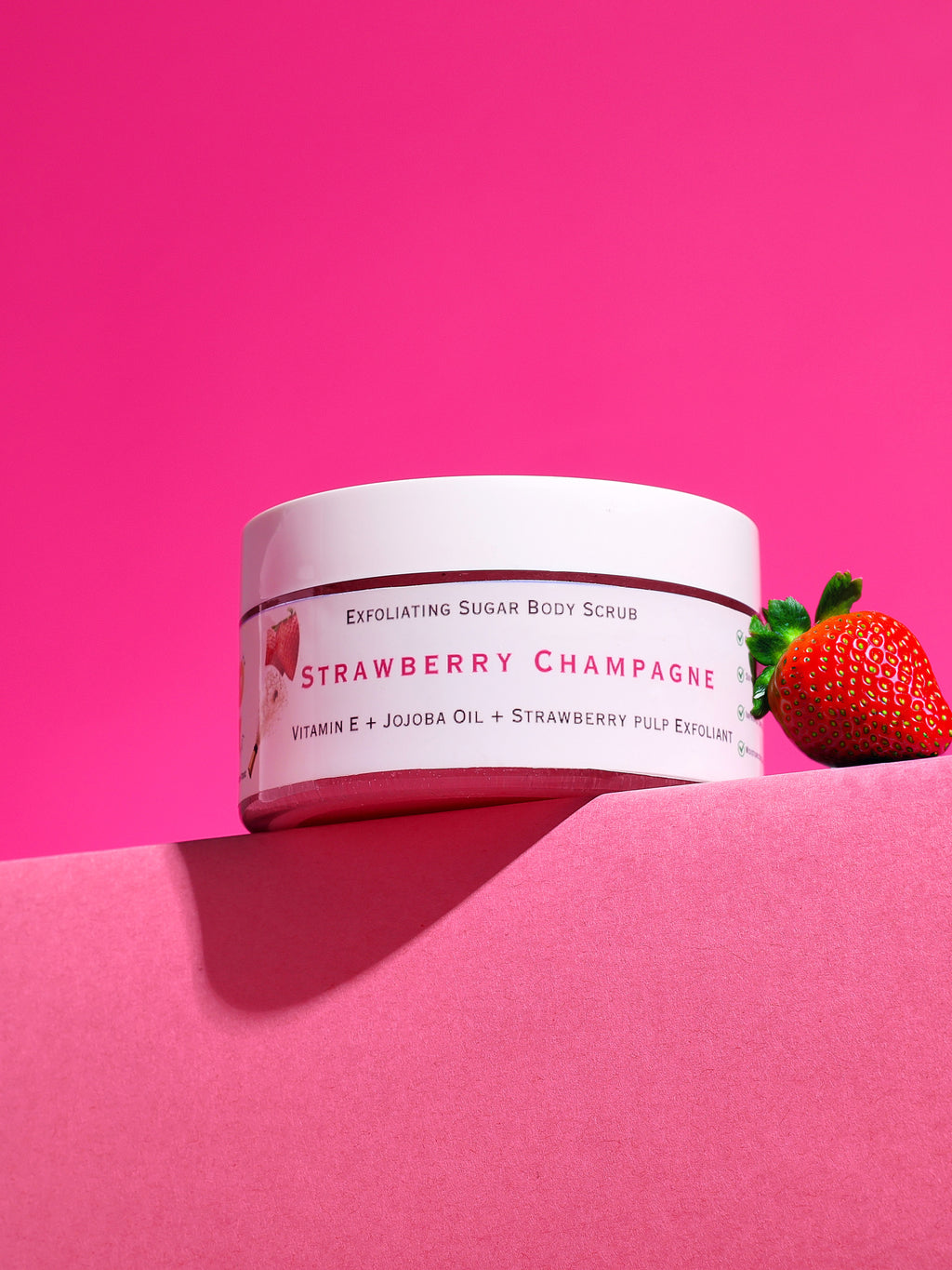 Strawberry Champagne Body Scrub