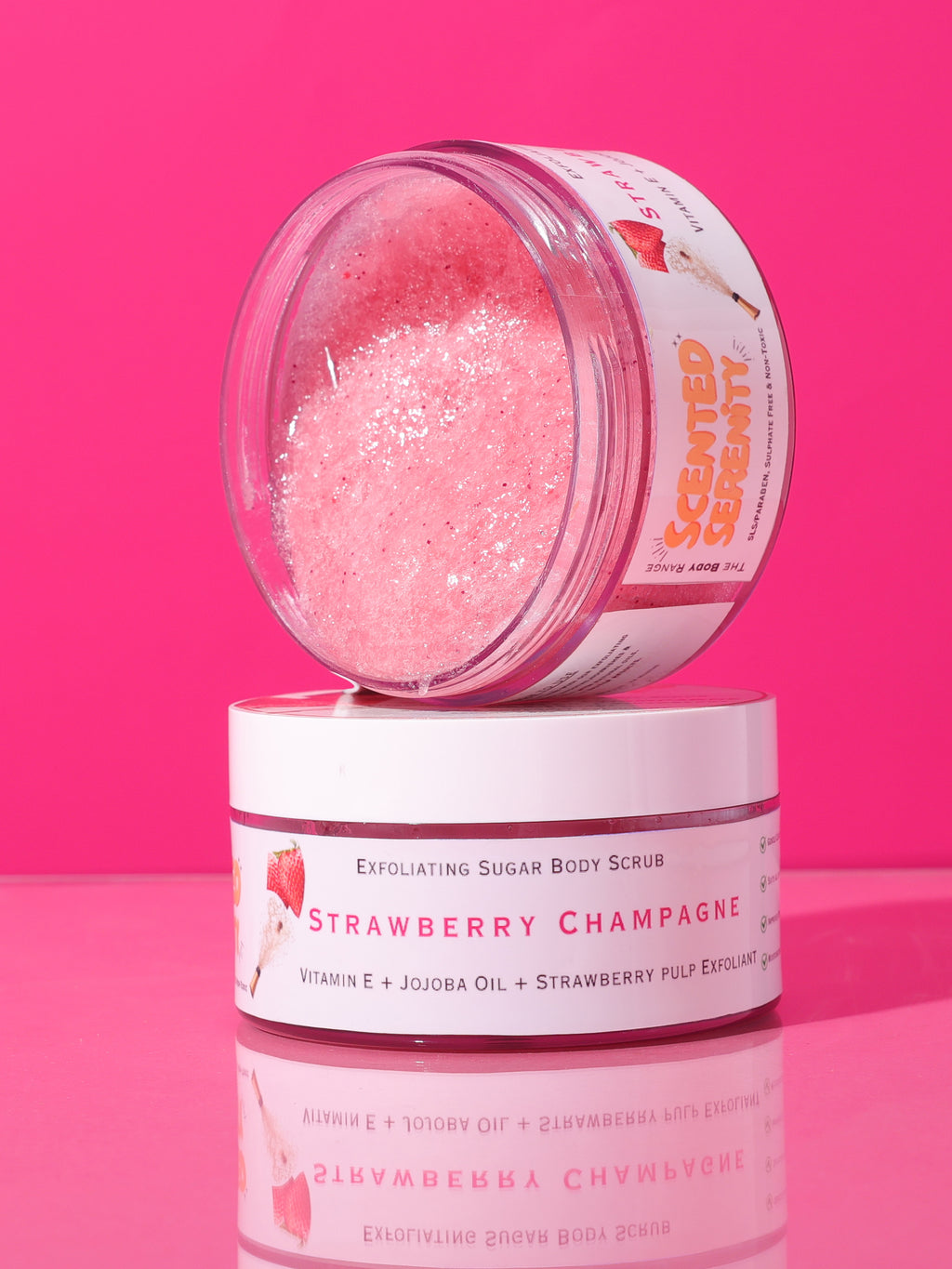 Strawberry Champagne Body Scrub