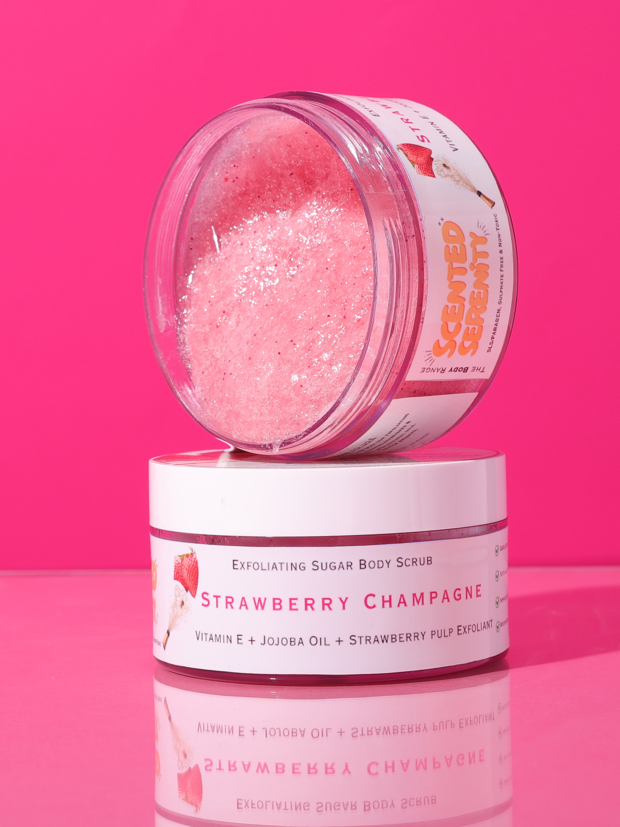 Strawberry Champagne Body Scrub