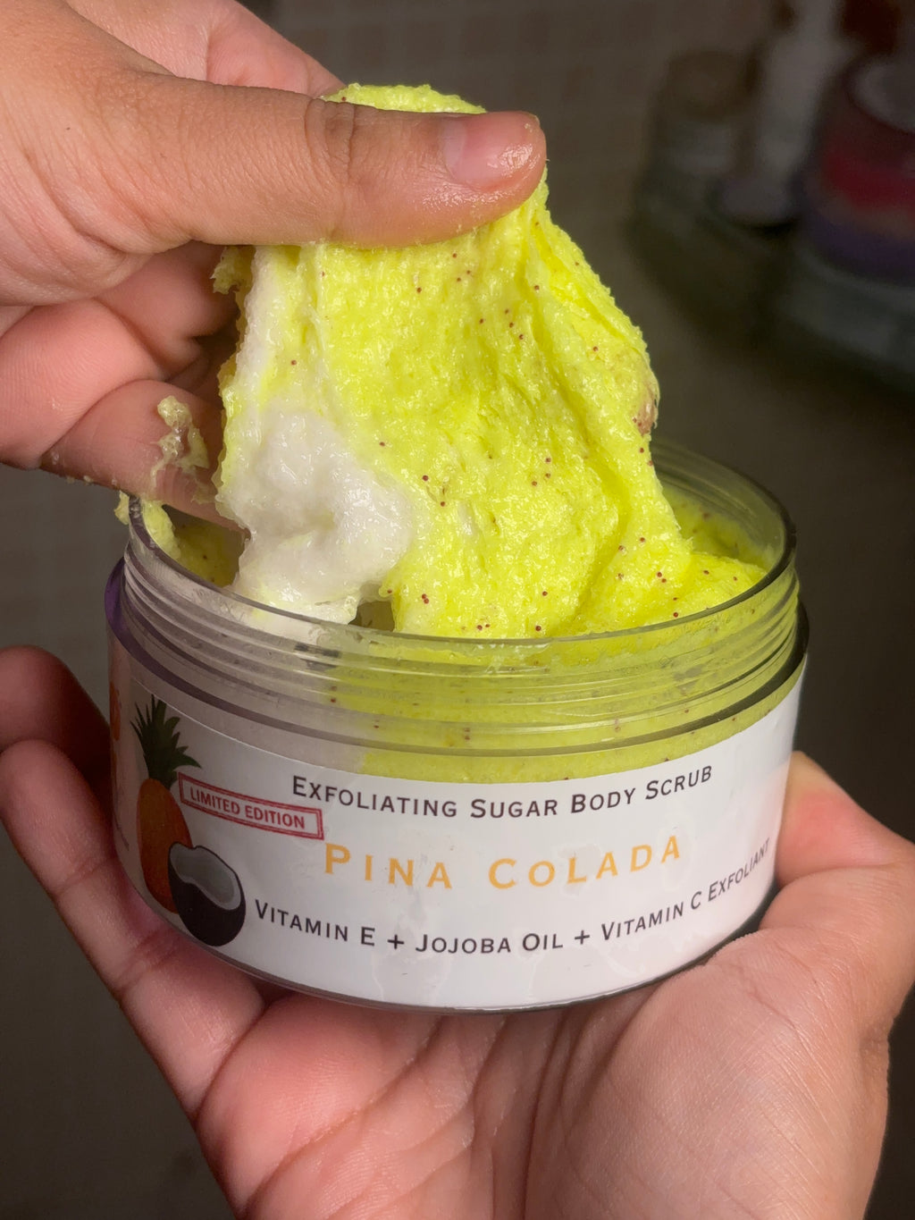 Pina Colada Body Scrub: Limited Edition