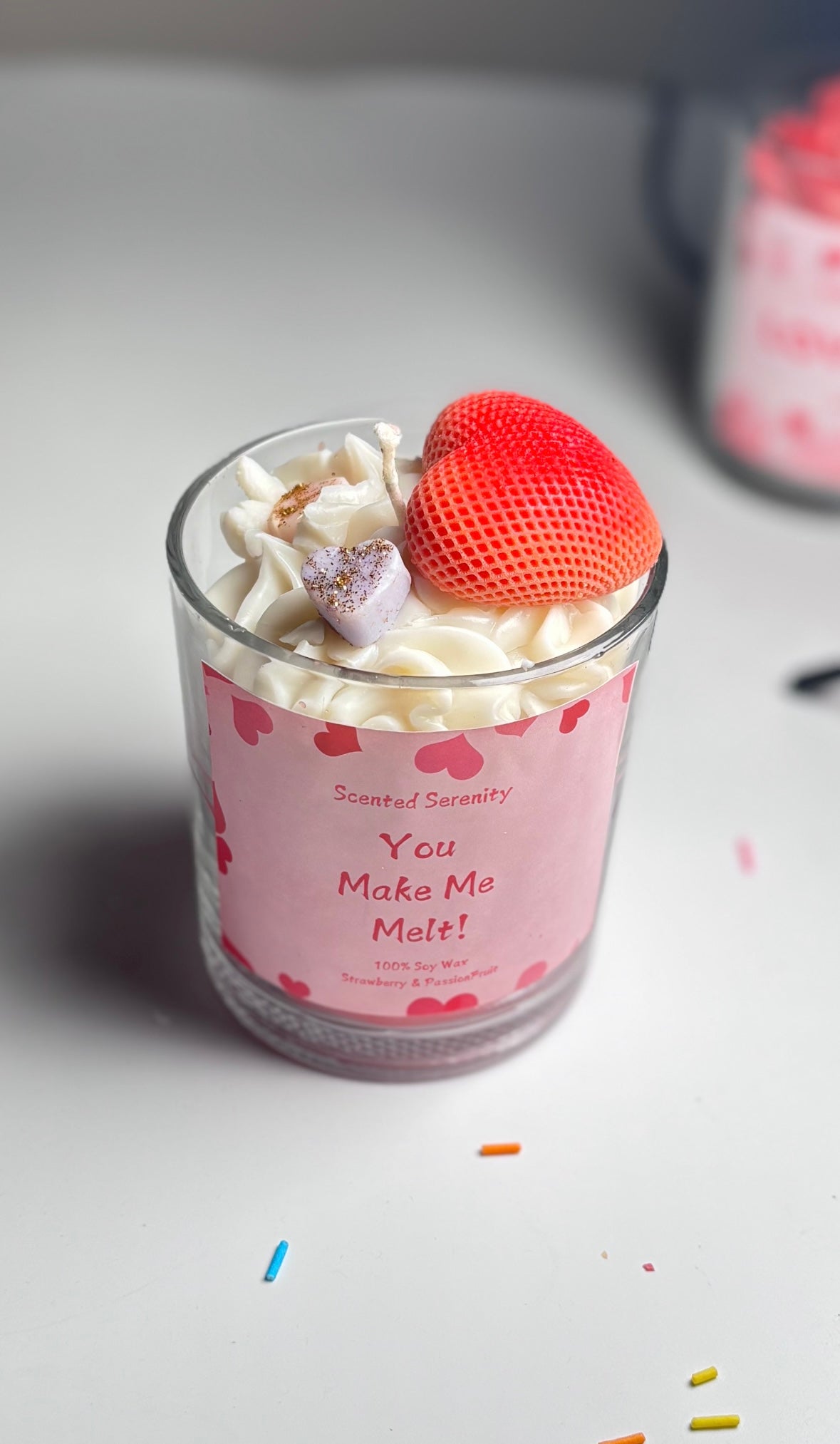 Valentine’s Candle - You make me melt!