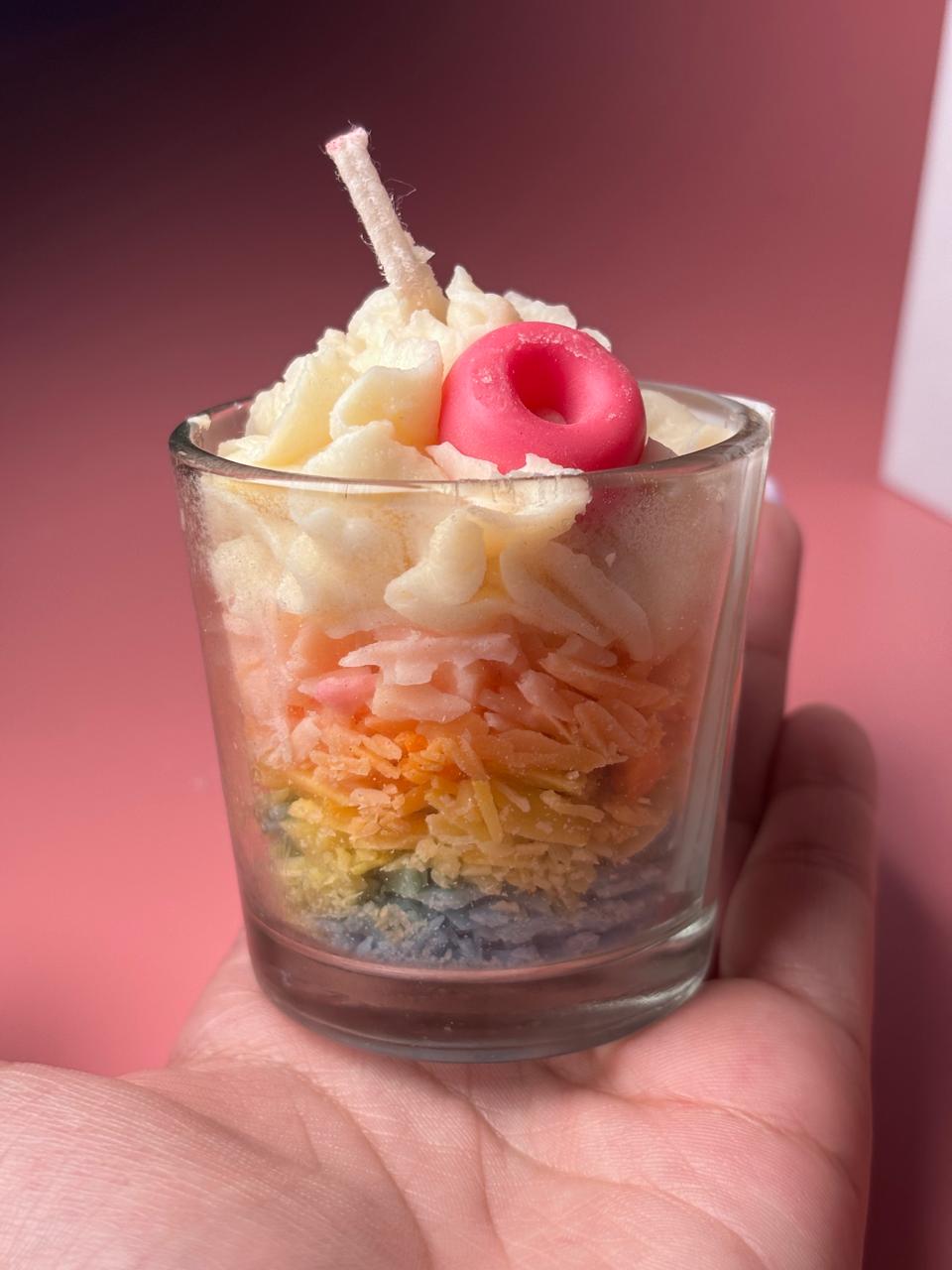 Rainbow Candle - Shot Glass