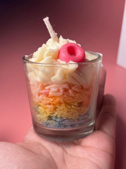 Rainbow Candle - Shot Glass