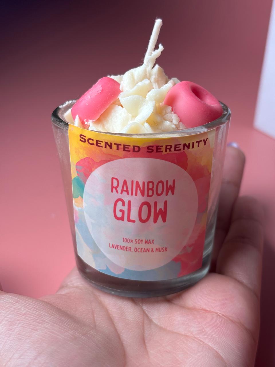 Rainbow Candle - Shot Glass