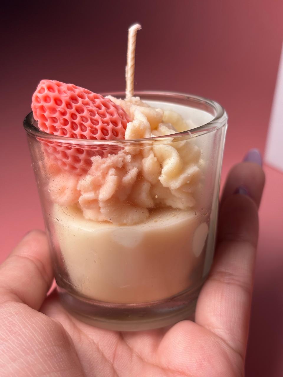 Snowfall Candle - Shot Glass